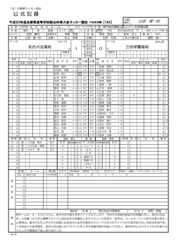 3 決 - 兵庫県サッカー協会