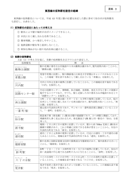 資料3(東西線の仮称駅名設定の経緯)（PDF:70KB）