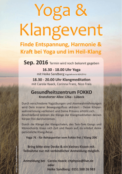 Klangevent 2016 - langklang – corinna franz