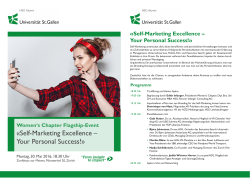 Self-Marketing Excellence – Your Personal Success!