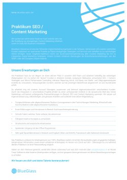 Praktikum SEO / Content Marketing