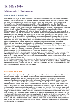 Gottes Wort f&uuml;r heute