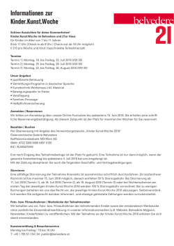 Informationsblatt