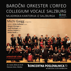 Baročni orkester L`orfeo