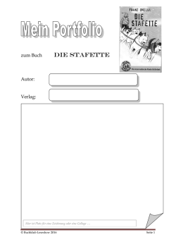 die stafette - Buchklub
