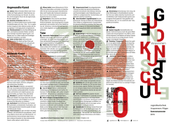 jks-programm-ss-2016 - Jugendkunstschule Vorpommern