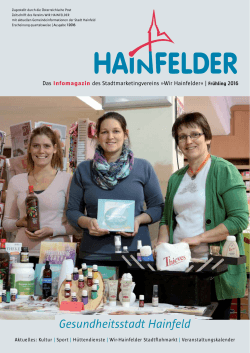 Info-Hainfelder_2016-01 - Wir Hainfelder