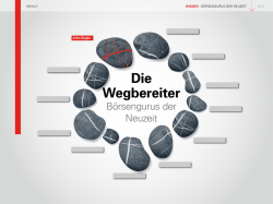 Die Wegbereiter