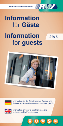 Informationen für Gäste