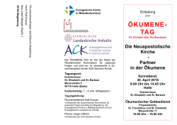 Flyer zur Veranstaltung – pdf - Evangelische Landeskirche Anhalts