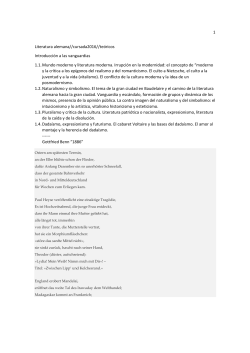 Introducci&oacute;n a las vanguardias y poema