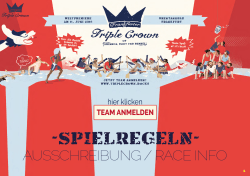 spielregeln - Frankfurter Triple Crown