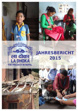Jahresbericht 2015