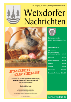 Weixdorfer Nachrichten Nr.5 (pdf 1MB)