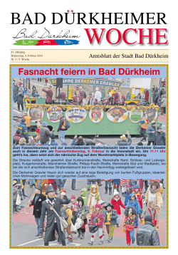 Amtsblatt 05. KW - 04.02.2016