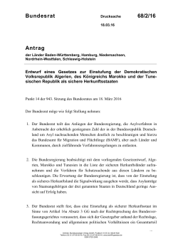 Bundesrat 68/2/16 Antrag