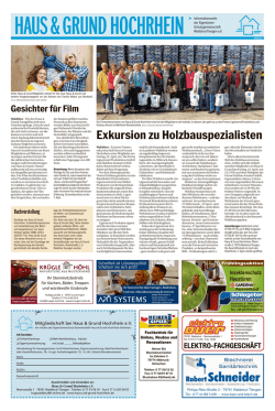 Exkursion zu Holzbauspezialisten