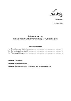 IPF - Leibniz Gemeinschaft
