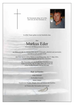Eder Markus - UB - FK Zell am See