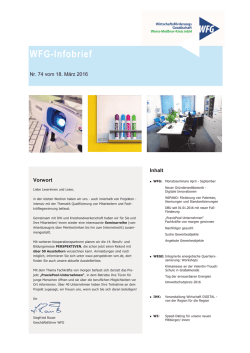 Infobrief M&auml;rz 2016 - WFG Werra