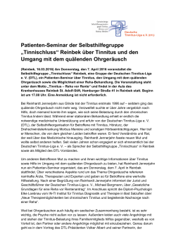 PDF-Download - Deutsche Tinnitus-Liga