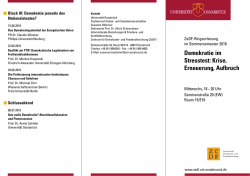 Flyer zum - Das ZeDF