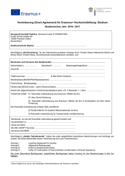 Grant Agreement