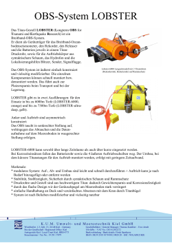 Lobster - Umwelt- und Meerestechnik Kiel GmbH