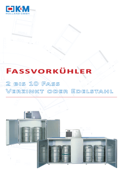 Fassvorkühler - K. & M. Holland GmbH