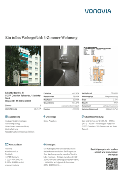 Ein tolles Wohngef&uuml;hl: 3-Zimmer-Wohnung