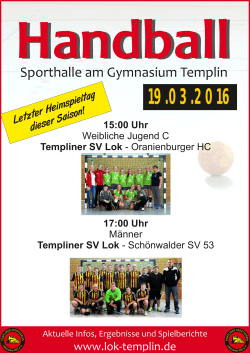 Sporthalle am Gymnasium Templin - lok