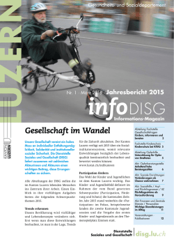 infoDISG Nr. 1, 2016