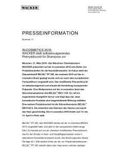 Presseinformation (PDF | 50 KB)