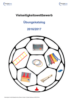 HKM-Vielseitigkeitswettbewerbskatalog 2016-2017