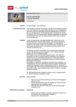 Ich, du und die EU- Vorsicht rosa Brile, ue
