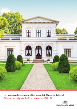 Luxuswohnimmobilienmarkt Deutschland