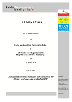 information - Land Ober&ouml;sterreich