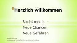Herzlich willkommen - congress