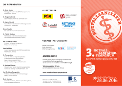 herunterladen. - Notfallsanit&auml;ter Symposium 27.