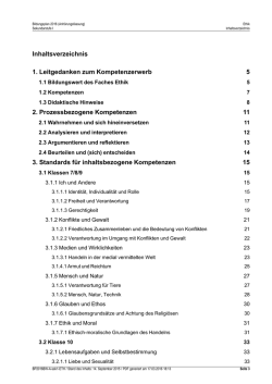 1. Leitgedanken zum Kompetenzerwerb 5 2