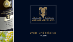 Wein - Bezirkskellerei Markgräflerland