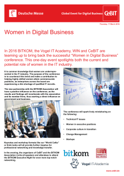 Women in Digital Business