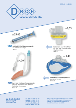 Droh 2016 - Wolfram Droh GmbH