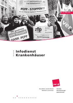 Infodienst Krankenhäuser - Gesundheit & Soziales