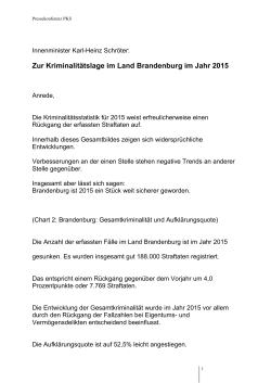 M PKS Statement - Land Brandenburg