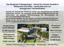 Das Berghotel Tulbingerkogel