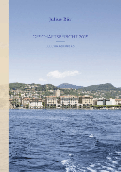 geschäftsbericht 2015