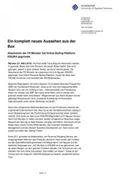 Ein komplett neues Aussehen aus der Box - Boerse