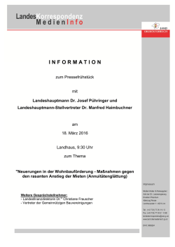 information - Land Ober&ouml;sterreich