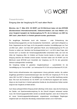 VG-Wort-Pressemitteilung